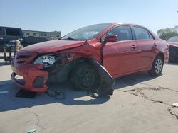 Salvage cars for sale at Wilmer, TX auction: 2011 Toyota Corolla Base