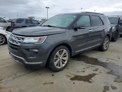 Salvage cars for sale at Riverview, FL auction: 2019 Ford Explorer Limited