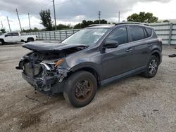 Toyota salvage cars for sale: 2017 Toyota Rav4 LE