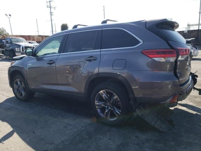 2018 Toyota Highlander Hybrid Limited