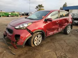 KIA Vehiculos salvage en venta: 2017 KIA Sportage LX