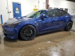 Salvage cars for sale at auction: 2022 Tesla Model 3