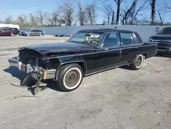 Salvage cars for sale at Bridgeton, MO auction: 1982 Cadillac Deville