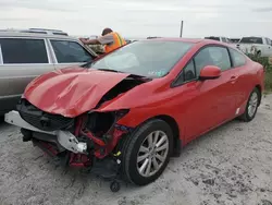 Honda Civic ex salvage cars for sale: 2012 Honda Civic EX