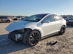 Salvage cars for sale at Houston, TX auction: 2016 Tesla Model X