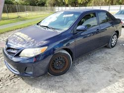 Salvage cars for sale at Fort Pierce, FL auction: 2012 Toyota Corolla Base