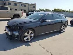 Salvage cars for sale at Wilmer, TX auction: 2011 Lexus GS 350