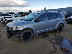 Salvage cars for sale at Woodhaven, MI auction: 2018 Dodge Journey GT