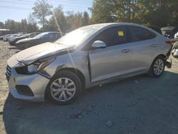 Hyundai Accent Vehiculos salvage en venta: 2021 Hyundai Accent SE