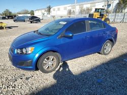 Salvage cars for sale at Franklin, WI auction: 2016 Chevrolet Sonic LT