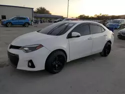 Salvage cars for sale at Orlando, FL auction: 2015 Toyota Corolla L