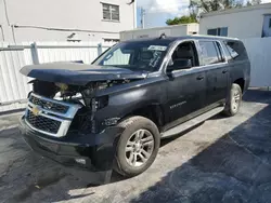 Chevrolet salvage cars for sale: 2015 Chevrolet Suburban K1500 LT