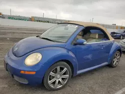 Volkswagen salvage cars for sale: 2008 Volkswagen New Beetle Convertible S