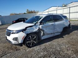 Salvage cars for sale at Albany, NY auction: 2022 Chevrolet Equinox Premier