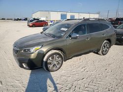 Salvage cars for sale at Haslet, TX auction: 2021 Subaru Outback Touring