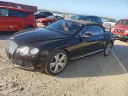 Salvage cars for sale at Arcadia, FL auction: 2012 Bentley Continental GTC