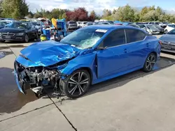 Nissan Vehiculos salvage en venta: 2021 Nissan Sentra SR