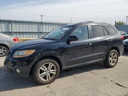 Salvage cars for sale at Dyer, IN auction: 2010 Hyundai Santa FE SE