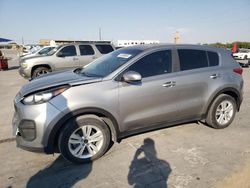 Salvage cars for sale at Grand Prairie, TX auction: 2019 KIA Sportage LX