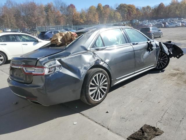 2017 Lincoln Continental Select