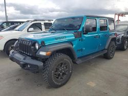 Flood-damaged cars for sale at auction: 2020 Jeep Wrangler Unlimited Sport