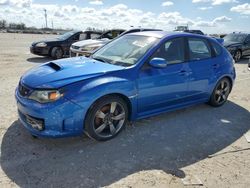 Flood-damaged cars for sale at auction: 2008 Subaru Impreza WRX STI