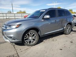 2016 Mitsubishi Outlander SE en venta en Littleton, CO