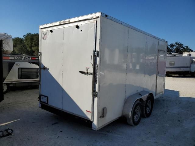 2022 Other 2022 Patriot Cargo Trailers 16'ENCLOSED White