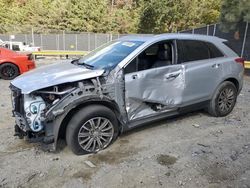 Salvage cars for sale at Waldorf, MD auction: 2017 Cadillac XT5 Luxury