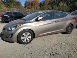 Salvage cars for sale at Waldorf, MD auction: 2016 Hyundai Elantra SE