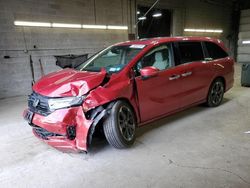 Honda Odyssey salvage cars for sale: 2024 Honda Odyssey Elite