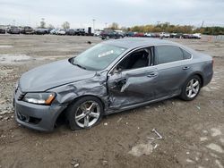 Salvage cars for sale at Indianapolis, IN auction: 2013 Volkswagen Passat SE