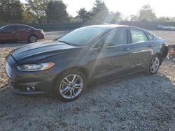 Salvage cars for sale at Madisonville, TN auction: 2015 Ford Fusion Titanium HEV