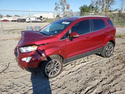 Salvage cars for sale at Augusta, GA auction: 2021 Ford Ecosport Titanium