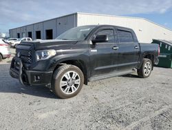 Salvage cars for sale at Jacksonville, FL auction: 2021 Toyota Tundra Crewmax 1794