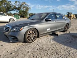 Salvage cars for sale at Riverview, FL auction: 2019 Mercedes-Benz S 450