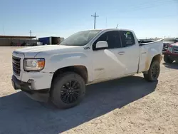 Salvage cars for sale at Andrews, TX auction: 2022 GMC Canyon Elevation