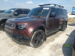 Salvage cars for sale at Arcadia, FL auction: 2024 Land Rover Defender 130 X-DYNAMIC SE