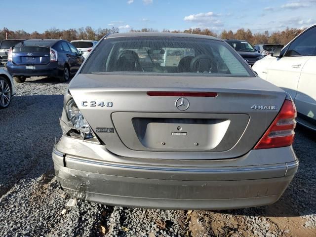 2004 Mercedes-Benz C 240 4matic