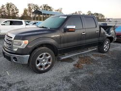 Salvage cars for sale at Spartanburg, SC auction: 2013 Ford F150 Supercrew