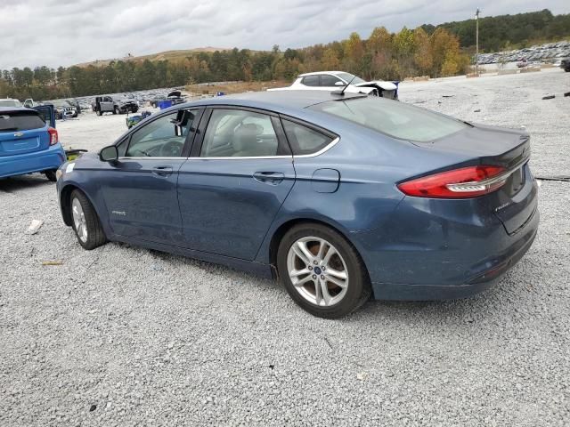 2018 Ford Fusion SE Hybrid