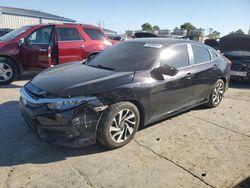 Salvage cars for sale at Tulsa, OK auction: 2016 Honda Civic EX