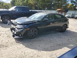 Honda salvage cars for sale: 2019 Honda Civic Sport Touring