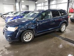 Salvage cars for sale at Ham Lake, MN auction: 2015 Dodge Journey SXT