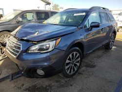 Salvage cars for sale at Pekin, IL auction: 2016 Subaru Outback 2.5I Limited