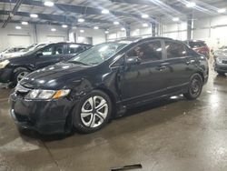 Salvage cars for sale at Ham Lake, MN auction: 2010 Honda Civic LX