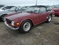 Salvage vehicles for parts for sale at auction: 1972 Triumph TR6