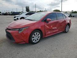 Toyota Corolla le Vehiculos salvage en venta: 2020 Toyota Corolla LE