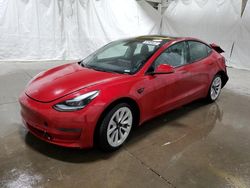 Rental Vehicles for sale at auction: 2022 Tesla Model 3