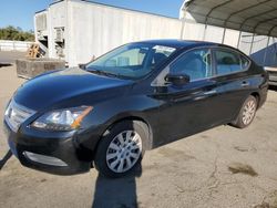 Salvage cars for sale at Fresno, CA auction: 2013 Nissan Sentra S